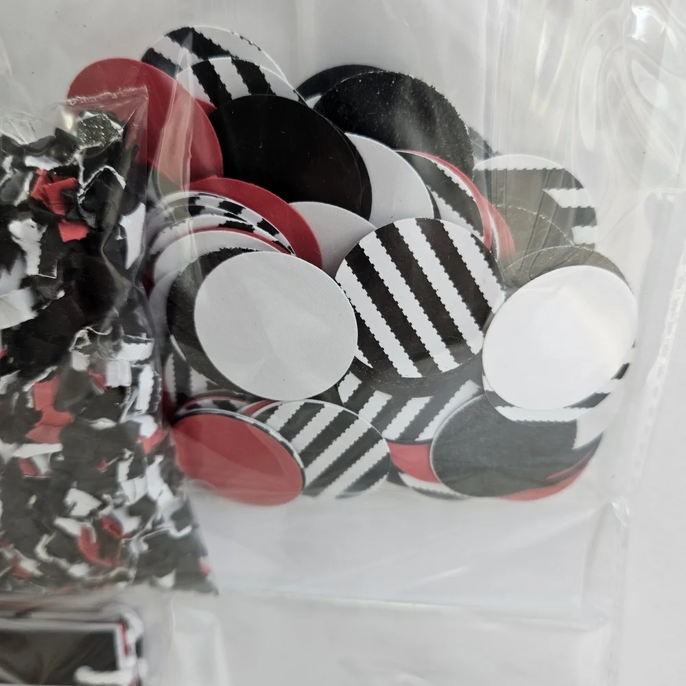 Baby Bear Black and Red Party Set
